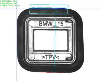 Special Shaped Rubber Parts Ccd Automatic Visual Inspection Equipment